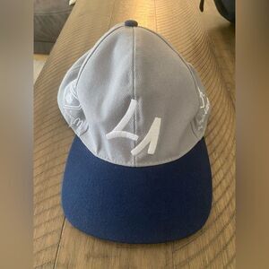 Men’s LA Galaxy adjustable hat grey with dark blue brim Mcdonalds promo rare